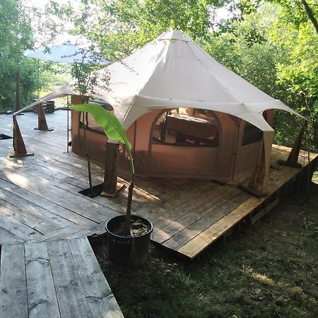 Tente Safari Lodge Dans Foret Luxuriante Vielle-Tursan Exterior foto