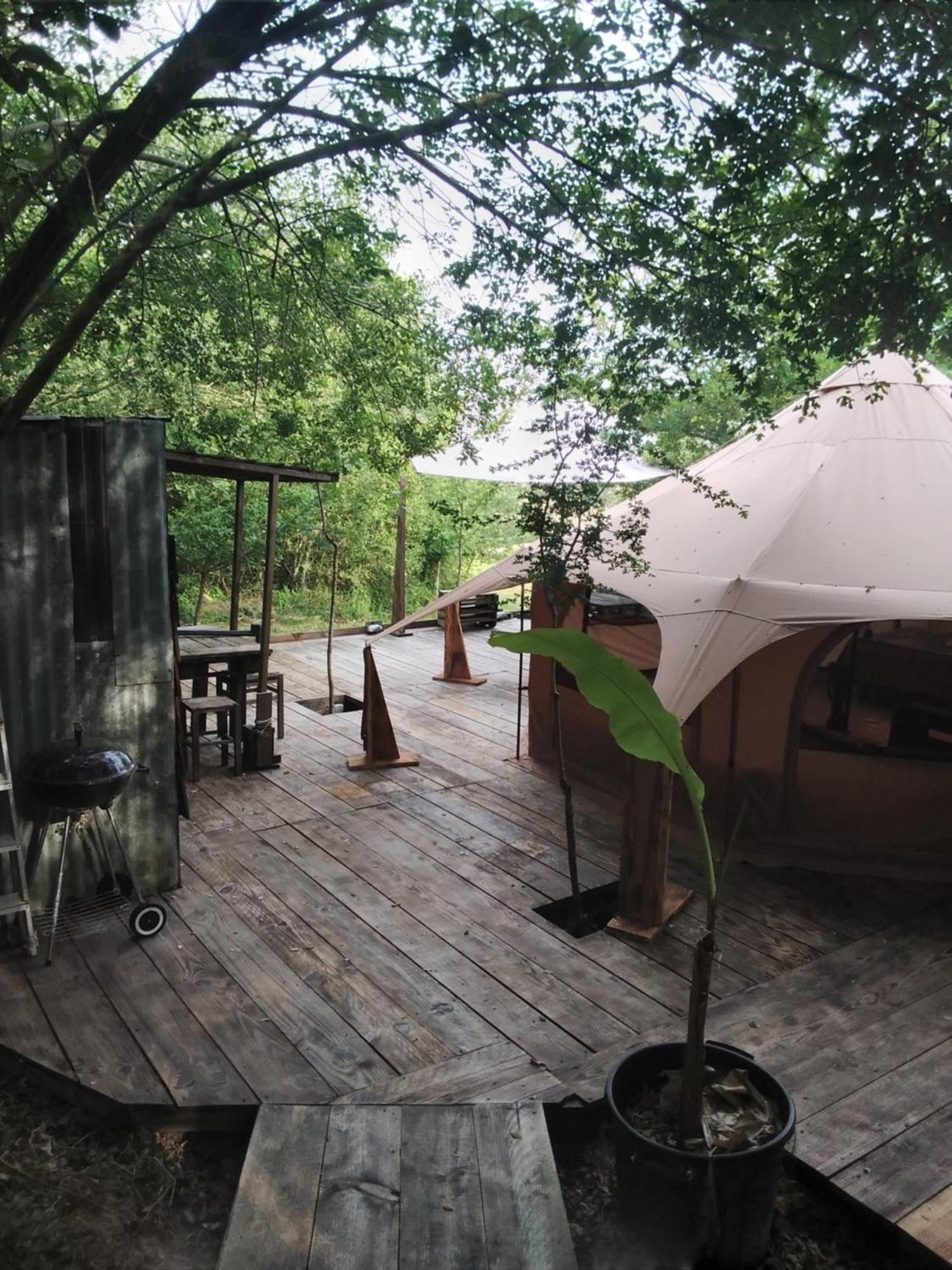 Tente Safari Lodge Dans Foret Luxuriante Vielle-Tursan Exterior foto