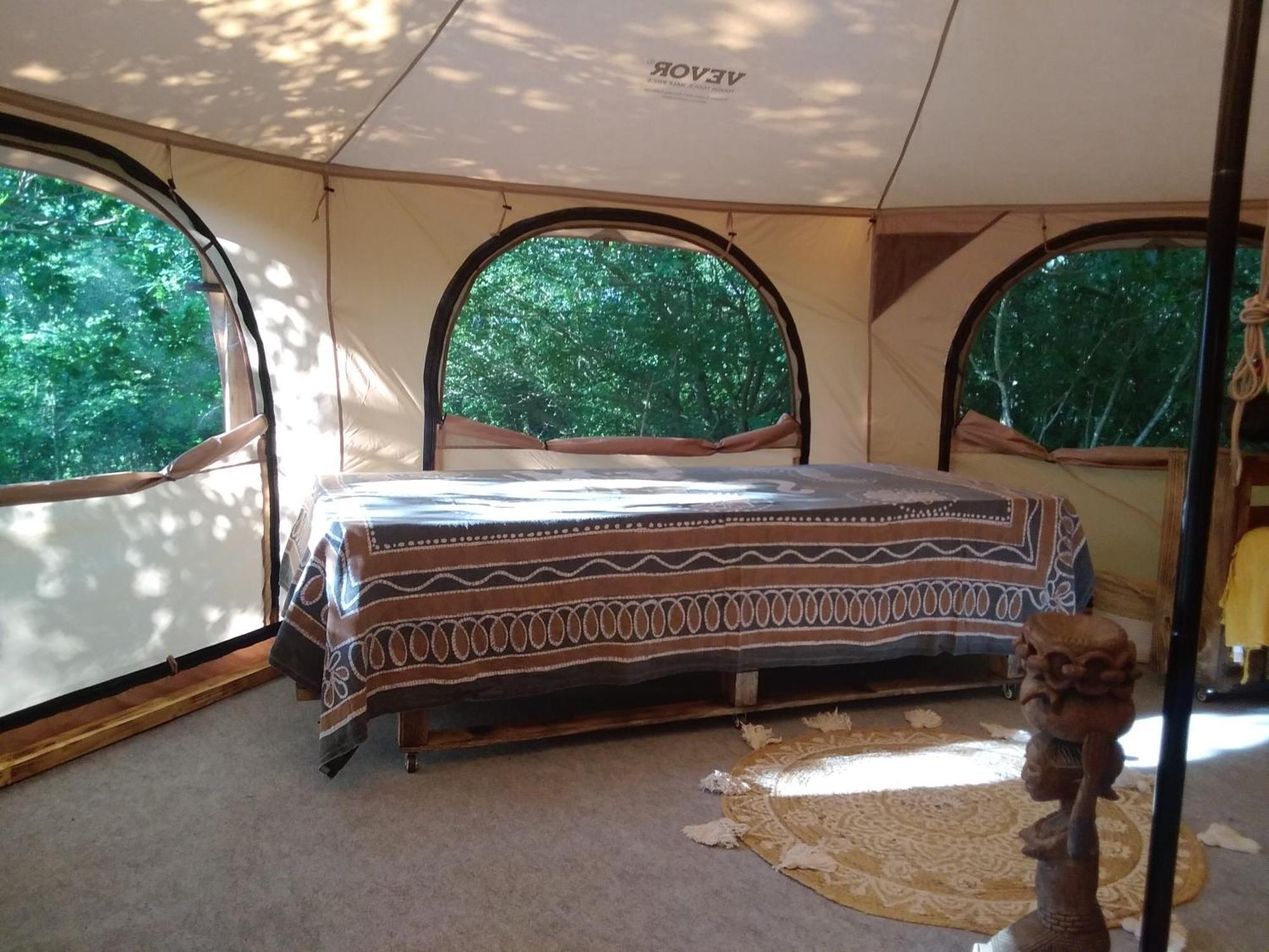 Tente Safari Lodge Dans Foret Luxuriante Vielle-Tursan Exterior foto
