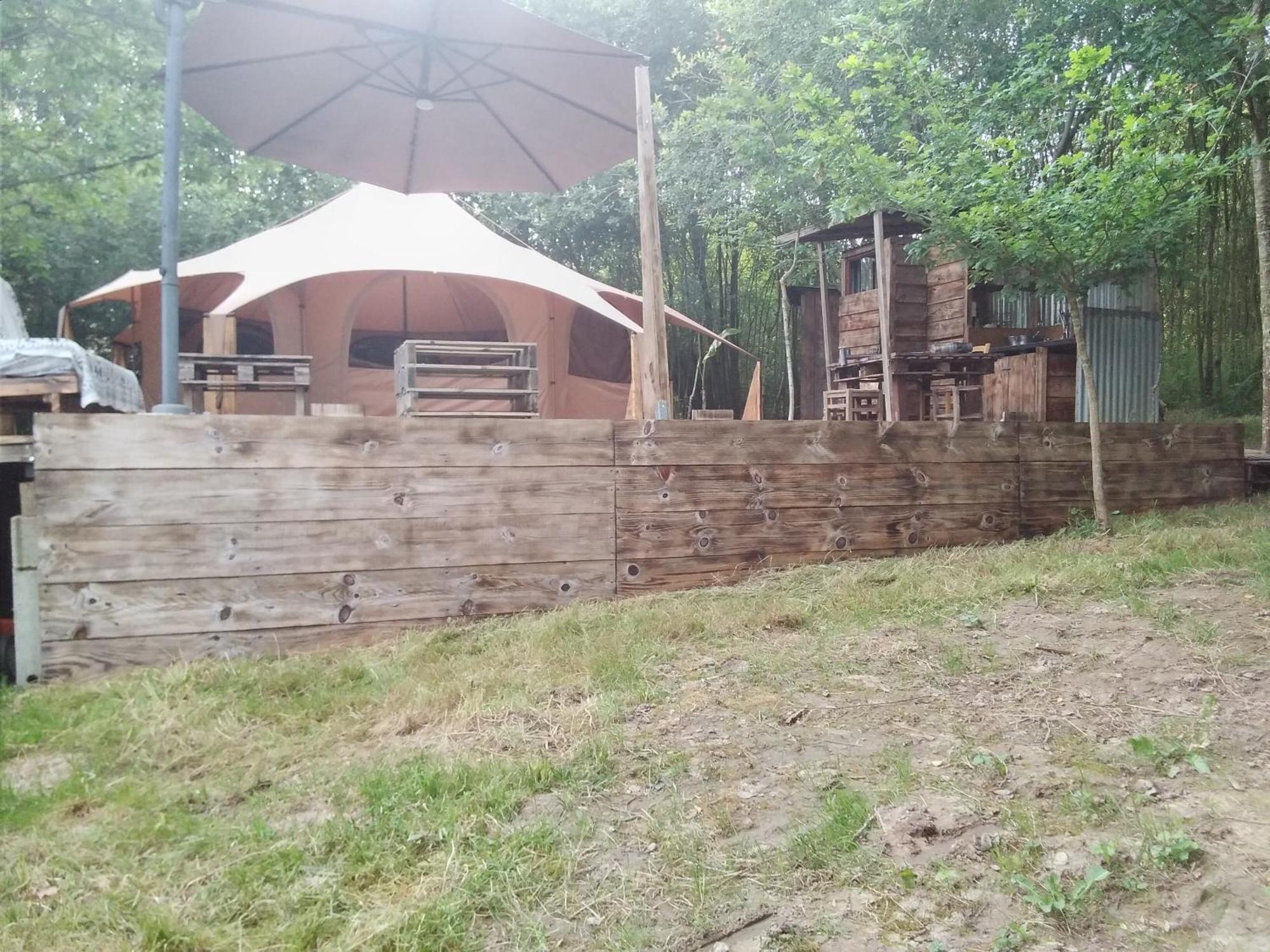 Tente Safari Lodge Dans Foret Luxuriante Vielle-Tursan Exterior foto